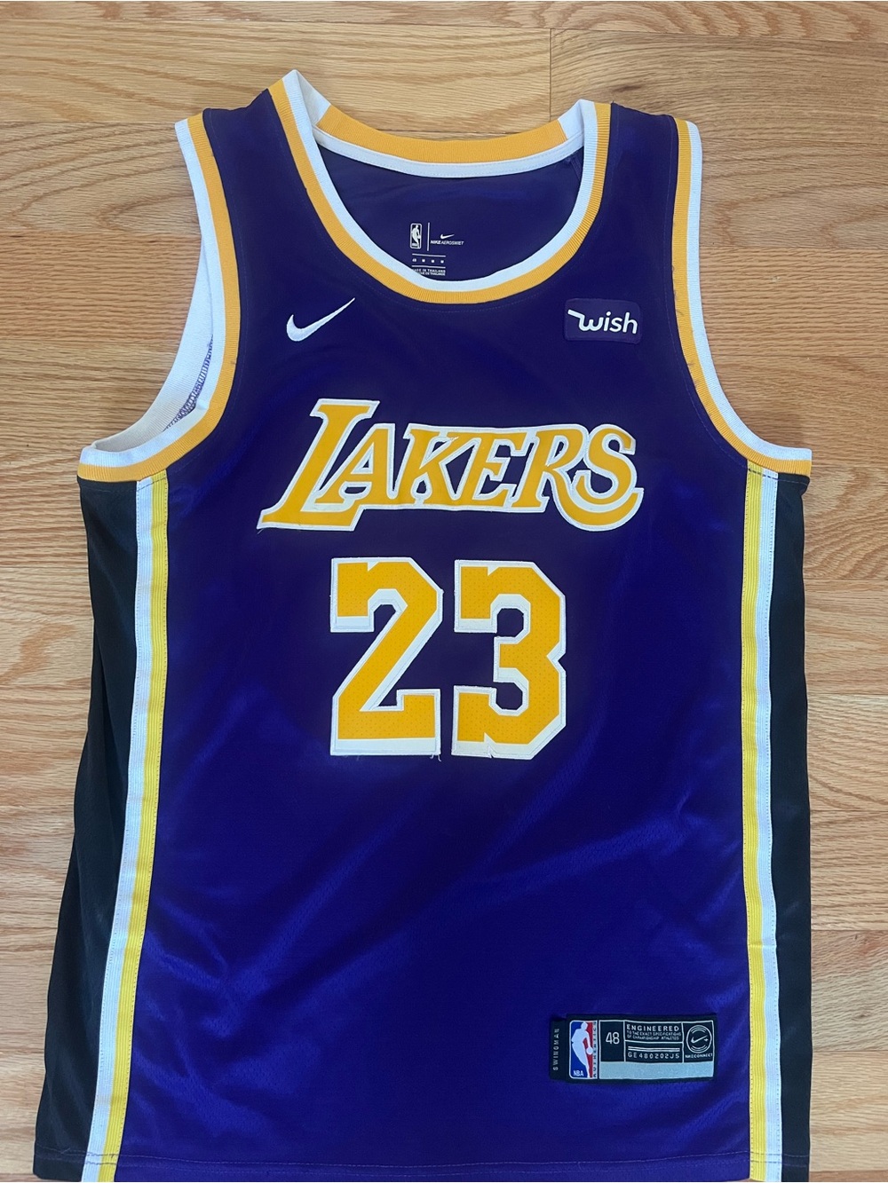 Nike LeBron James Lakers #23 Basketball Jersey